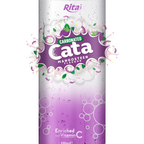 330ml Carbonated Mangosteen Flavor Drink